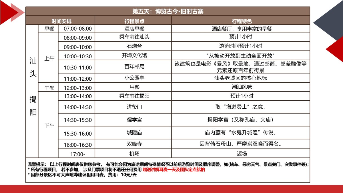 常规5天古韵潮汕5天4晚常规(潮州南澳汕头揭阳)_12